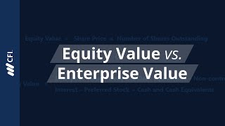 Equity Value vs Enterprise Value [upl. by Llerot]