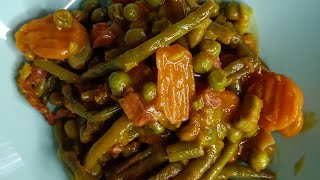 Menestra de verduras congeladas fácil y rico con Thermomix [upl. by Odragde930]