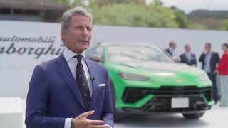 Lamborghini Urus with Stephan Winkelmann [upl. by Sisxela]