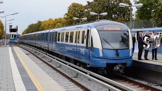 50 Jahre UBahn München  C2Zug im AWagenDesign [upl. by Ferne]