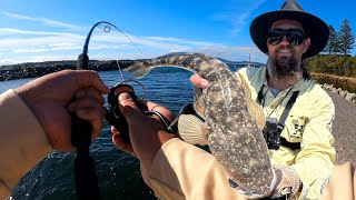 Bermagui River Flathead Fishing NSW [upl. by Funch]