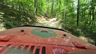 Rubicon Ridge Jeep Badge of Honor trail Hot Springs OffRoad Park [upl. by Relyc]