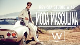 Revista Studio W 40  Moda Masculina [upl. by Rukna323]