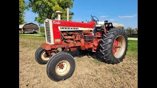 1965 Farmall 1206 Brings Big Money on Kittleson Collector Auction in Deerfield WI 51724 [upl. by Aniri]