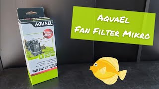 AquaEl Fan Filter Mikro Unboxing and Review [upl. by Ydassac]