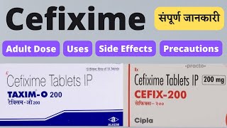 Cefixime dispersible tablet 200mg uses in hindi  Cefixime tablet uses  Cefixime antibiotic dose [upl. by Truman73]