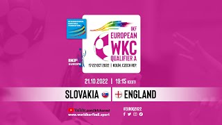 IKF EU WKC Qualifier  A Slovakia  England [upl. by Gina]