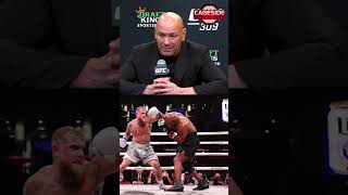 Dana White on Mike Tyson vs Jake Paul quotMike was right and I was wrongquot UFC309 [upl. by Nnahgaem]