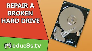 Tutorial How to repair broken hard disk drive and recover your data Beeping sound or clicking [upl. by Dyke933]