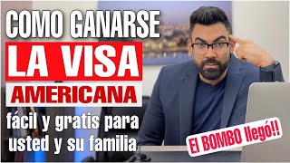 LOTERÍA DE VISAS DE DIVERSIDAD 2024 La manera de obtener su Residencia Americana fácil y gratis [upl. by Riamo]