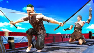 I Stole One Piece ZORO Swords to become THE BEST Blade and Sorcery Mods [upl. by Oicam300]