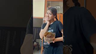 ✨🦋Naan panna cakeuh🧁 Ammu Bloopers minivlog shortsfeed shortsvideo [upl. by Eugirne279]