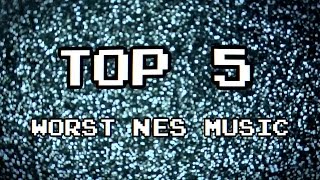 Top 5 Worst NES Music  AVGN Clip Collection [upl. by Attenor680]