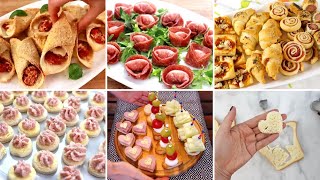 10 ANTIPASTI in 30 minuti GRANDE COLLEZIONE DI CAPODANNO [upl. by Marpet]