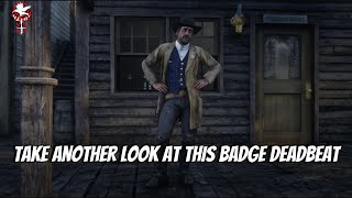 Red Dead Redemption 2 Gameplay Arthur and John Antagonizing Sheriff Malloy [upl. by Abbott]