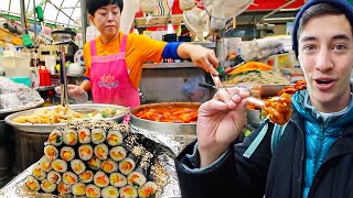 30 Korean STREET FOODS Across South Korea SEOUL Kimbap BUSAN Stew  GANGNEUNG Fried Chicken [upl. by Makell]