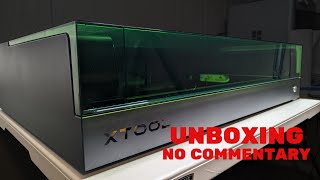 Xtool S1 40W Laser Engraver Unboxing  NO COMMENTARY [upl. by Adalia560]