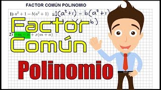 FACTOR COMÚN POLINOMIO Ejercicios Resueltos 02 [upl. by Armalla391]