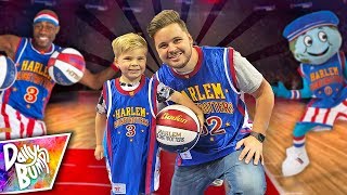 Surprising My Son With COURTSIDE SEATS at the World’s CRAZIEST Basketball Game [upl. by Aurlie]