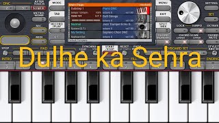 Dulhe ka Sehra Suhana Lagta Hai Song  🎹  Hand Made  Riju piano music viralbollywood [upl. by Shalom406]