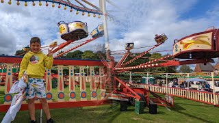 Our FIRST EVER OCTOPUS Ride 🐙  Ackworth Fun Fair September 2022 [upl. by Charlotta]