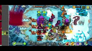 Hypothermic Hollows Day 20 Zomboss Battle PvZ 2 Reflourished [upl. by Ahtiek]