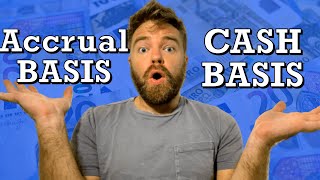 Cash Basis vs Accrual Basis Accounting Simple Differences [upl. by Della]