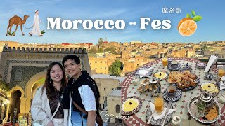 travelvlog 【摩洛哥之旅 🇲🇦 】EP1｜古老菲斯｜四大皇城之一｜🌈 彩色小鎮｜皮革染坊 Choara tannery｜🕌 世界文化遺產｜Fes Morocco｜CynampChris [upl. by Annoled]