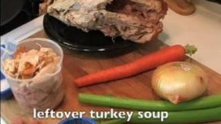 Leftover Thanksgiving Turkey Soup Recipe  Ingredients in Leftover Thanksgiving Turkey Soup Recipe [upl. by Gorman]