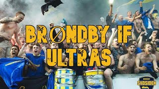 BRØNDBY IF ULTRAS  BEST MOMENTS DENMARK [upl. by Meelas]