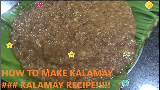 How to make Kalamay  Kalamay recipe  Native Quezon province sweet [upl. by Pacificia]