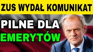 PILNE DLA EMERYTÓW 14 emerytura 2024  Nowa Tabela Netto ZUS ujawnia oficjalne wyliczenia [upl. by Krysta939]