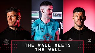 THE WALL MEETS THE WALL  Fraser Forster ranks his best Southampton saves [upl. by Chyou579]