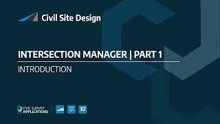 Intersection Manager  Part 1  Introduction [upl. by Trebor]