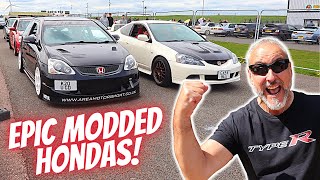 CRAZY Modded Hondas TAKE OVER Santa Pod 🔥 Mimms Honda Day 2023 [upl. by Grimaud]