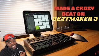 Made A Crazy Beat on iPad with BeatMaker 3 🔥 [upl. by Gwennie]