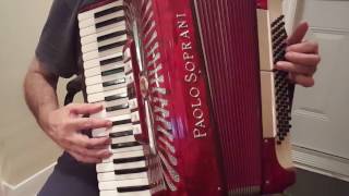 Arrivederci Roma  Dean Martin  Goodbye to Rome  Fisarmonica Accordion cover by Biagio Farina [upl. by Eiknarf]