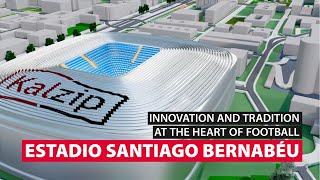 Nuevo Estadio Santiago Bernabéu  Spektakuläres Dach von Kalzip [upl. by Quillon452]