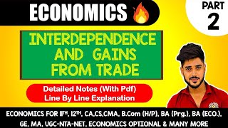 Absolute Advantage  CH3 Interdependence amp Gains from Trade  BcomH BA eco Mankiw 1st sem DU [upl. by Schwejda]