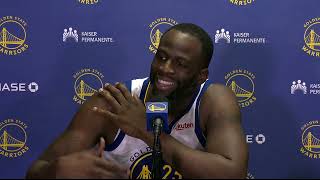 Draymond Green talks missing the gamewinner Postgame Interview 🎤 [upl. by Nitnert]