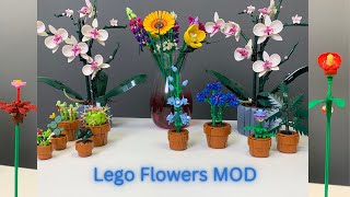 Lego Flowers Modification [upl. by Doti]