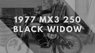 Can Am MX3 250 Black Widow first start up [upl. by Saalocin127]