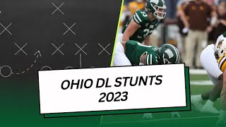 2023 Ohio Bobcats DL Stunts [upl. by Primavera985]