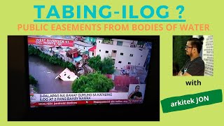 BAHAY O LOTE SA TABI NG ILOG  Public Easements From Bodies Of Water   Vlog  040 [upl. by Neetsyrk]