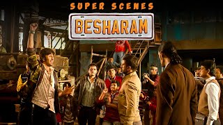 Besharam Super Scenes  Watch what a disaster Javed does to the cops  Ranbir Kapoor  Javed [upl. by Eikciv641]