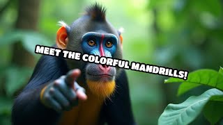 Meet the Colorful Mandrills [upl. by Bennir481]