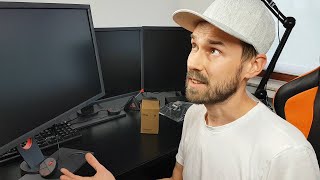 BenQ Zowie XL2746S 27 Zoll 240Hz Gaming Monitor Unboxing amp Aufbau [upl. by Ardekahs400]