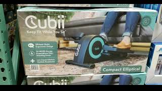 Costco CUBII JR  Seated Compact Elliptical Machine 169 [upl. by Ataynek163]