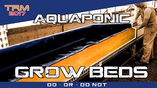 Most Inexpensive DIY AQUAPONIC Grow Beds Part 2 [upl. by Melanie]