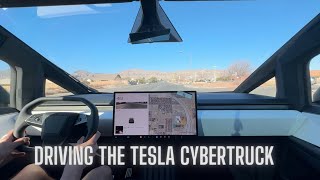 Driving the Tesla Cybertruck [upl. by Starkey]